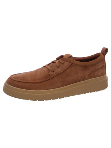 Clarks Schnürer Polden Moc in Braun