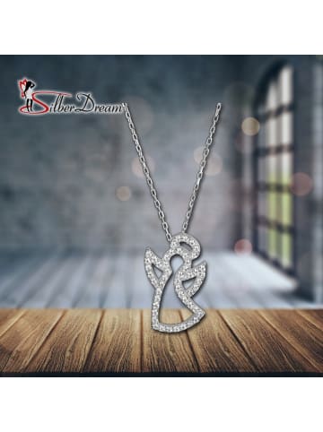 SilberDream 925 Sterling Silber Damen SilberDream Halsketten Engel  ca. 45,2cm