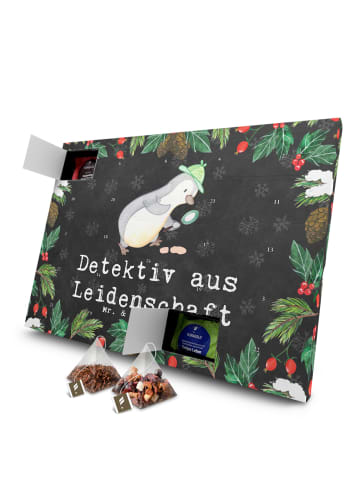 Mr. & Mrs. Panda Advents-Teekalender Detektiv Leidenschaft mit S... in Kreidetafel