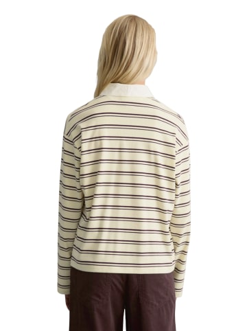 Marc O'Polo DENIM Langarm-Poloshirt relaxed in Light Yellow