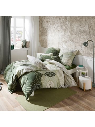 REDBEST Renforcé Bettwäsche in oliv