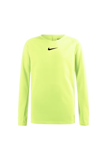 Nike Performance Longsleeve Dry Park First in neongelb / schwarz