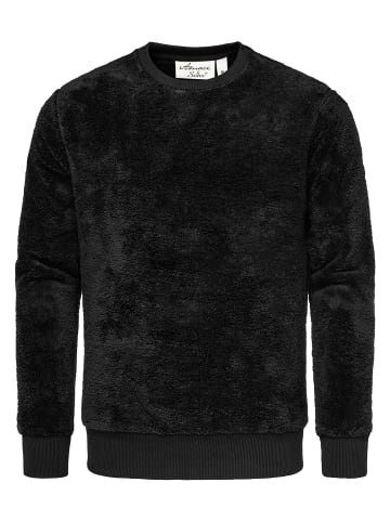 Amaci&Sons Pullover mit Rundhalsausschnitt LUDLOW in Schwarz