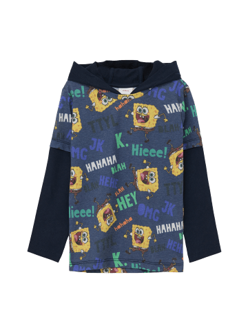 s.Oliver T-Shirt langarm in Blau