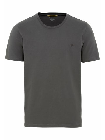 Camel Active T-Shirt aus reiner Baumwolle in Grau