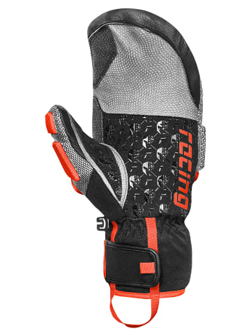 Reusch Fäustlinge Worldcup Warrior Mitten in 7588 blck/silver/fluo red