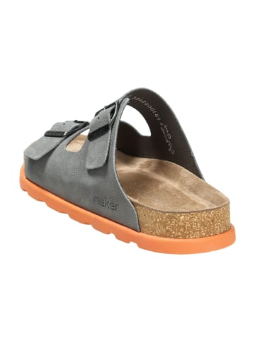 rieker Pantoletten in Grau