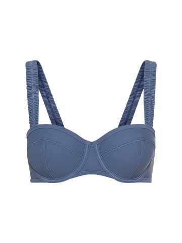 LSCN BY LASCANA Bügel-Bikini-Top in rauchblau