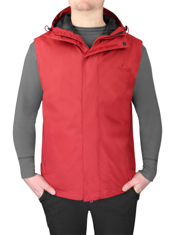 Normani Outdoor Sports Herren Hardshellweste Kolumbus in Rot