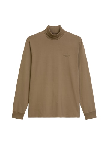 Marc O'Polo DENIM Rollkragen-Longsleeve relaxed in Pale Brown