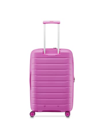 Roncato B-Flying 4 Rollen Kofferset 3-teilig mit Dehnfalte in pink