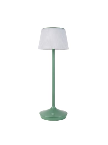 näve LED Außentischleuchte "EMMI" in grün - (L)13 cm x (B)13 cm x (H)38 cm - EEK E