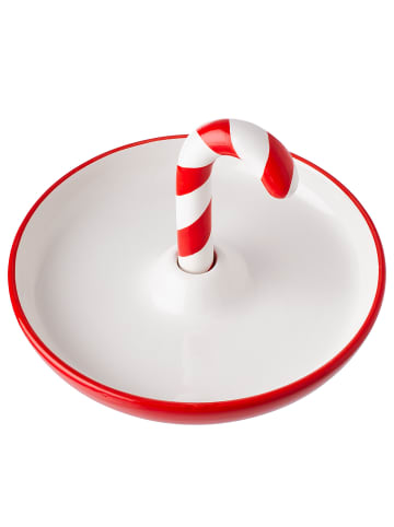 Butlers Teller SWEET X-MAS Candy Cane in Rot / Weiß