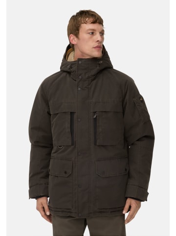 Camel Active Winterjacke mit Taschen in Dunkelbraun