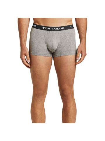 Tom Tailor Boxershorts 3er Pack in Schwarz / Anthrazit / Grau