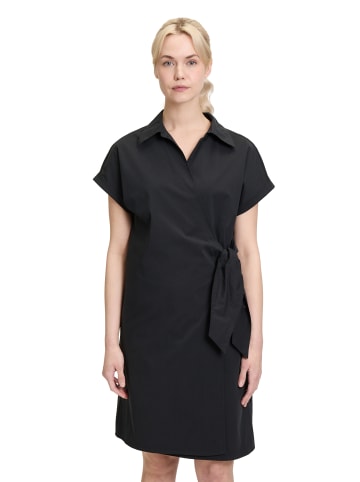 CARTOON Wickelkleid mit Taschen in Schwarz