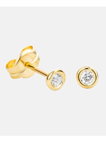 Diamant L'éternel Ohrringe aus 375 Gelbgold mit Diamant