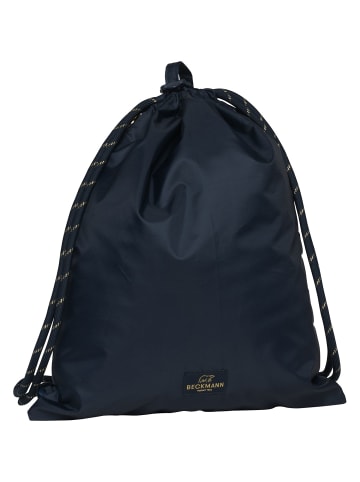 BECKMANN Turnbeutel Blue Gold in blau