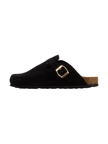 Divine Factory Lederpantoletten Noga Boreal Edge Schwarz