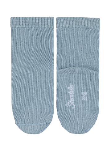 Sterntaler Socken 3er-Pack uni in blaugrau