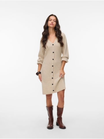 Vero Moda Strickkleid in Oatmeal