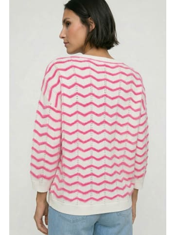 Olsen Strickpullover in Electric Fuchsia