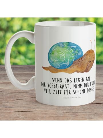 Mr. & Mrs. Panda Trinklernbecher Schnecke Sir mit Spruch in Weiß