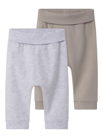 TWO SOON 2er-Pack Leggings in Light Grey Melange