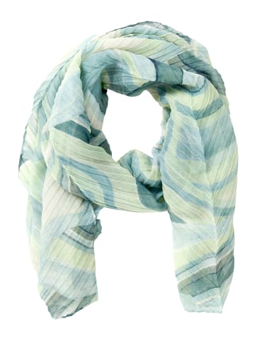 Betty Barclay Sommerschal mit Plissee in Mint/Green