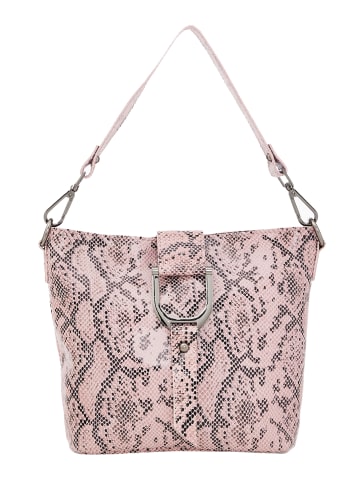 faina Damen Schultertaschen in Rosa Mehrfarbig