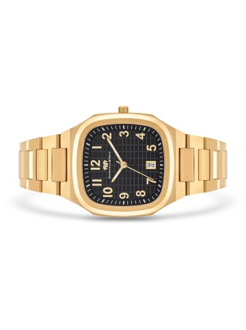 Rhodenwald & Söhne Uhr Ikador aus Edelstahl in gelbgold
