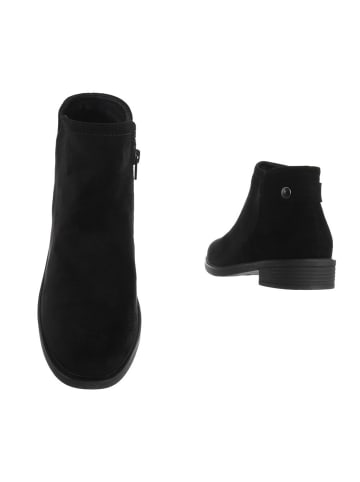 Ital-Design Stiefelette in Schwarz