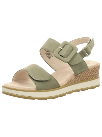 Caprice Keilsandalette in oliv