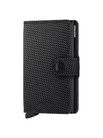 Secrid Carbon Miniwallet - Geldbörse RFID 6.5 cm in schwarz