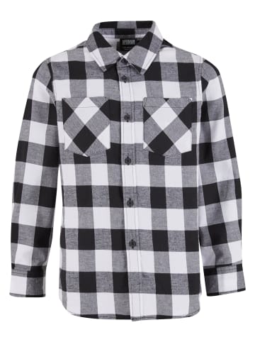Urban Classics Urban Classics Flanell-Hemden in black/white