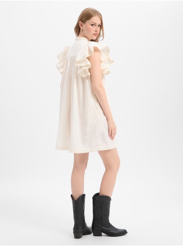 Y.A.S Minikleid YASLura in ecru - 0001