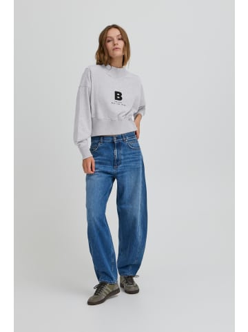 BALL Sweatshirt BAALBERTA Relaxed fit in MEDIUM GRAY MELANGE
