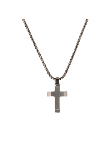 s.Oliver Halskette mit Anhänger in Silber – (L)43cm