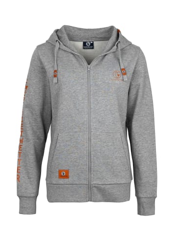 SCHIETWETTER Sweatjacke Lara in grey melange