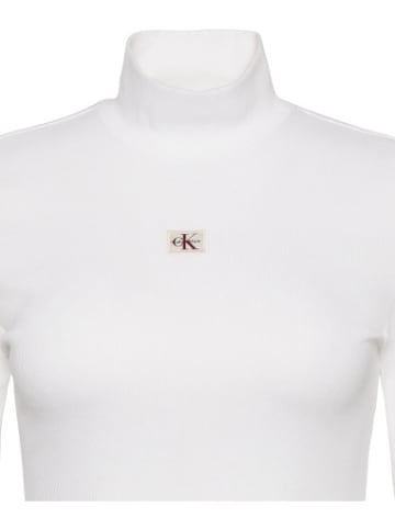 Calvin Klein Rollkragenpullover in Weiß