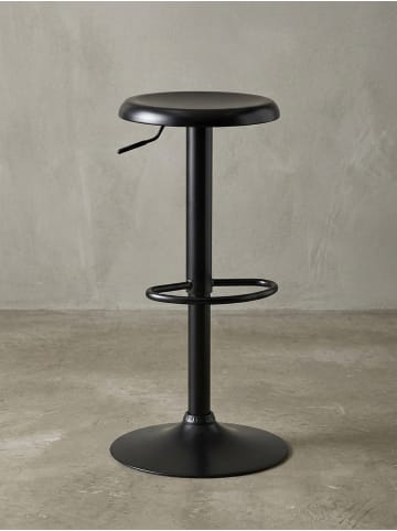 KADIMA DESIGN Barhocker | Schwarz, 58-79cm, Drehbar, 100kg