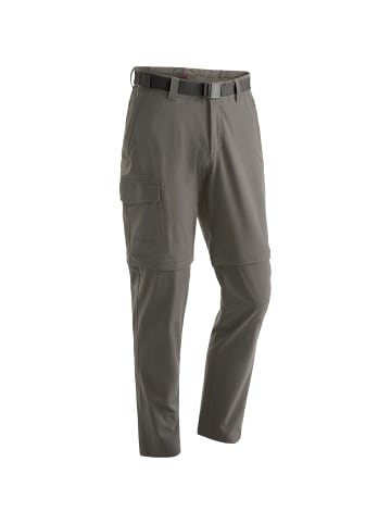 Maier Sports Zip-Hose Torid Slim in Braun