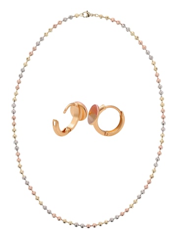 faina Women Jewelry Set in gold rose silver