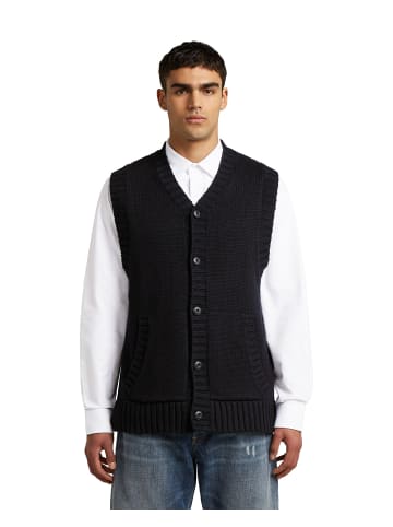 G-Star Raw Heavy Vest Knit dk black