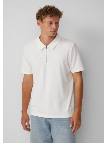 QS Polo-Shirt in 0100_weiß
