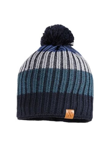 MaxiMo Winter-Strickmütze in Blau