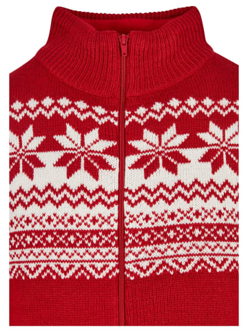 Brandit Brandit Gestrickte Strickjacke in red