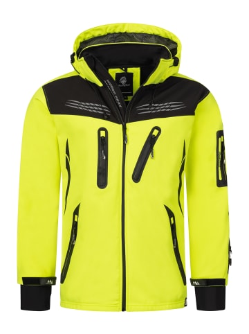 Rock Creek Jacke in Neongelb