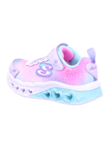 Skechers Halbschuh FLUTTER HEART LIGHTS - SIMPLY LOVE in lavender/multi