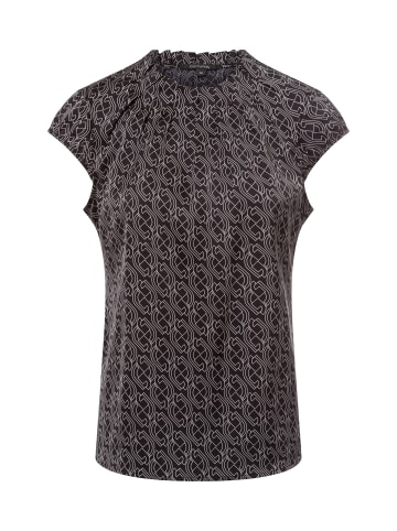 comma Bluse in schwarz weiß